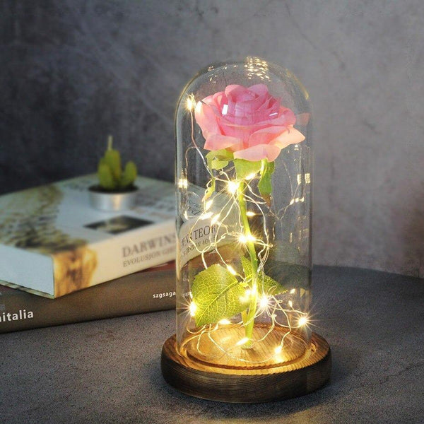 Rosa Eternal LED (A Bela e Fera) - Pegale Shop 