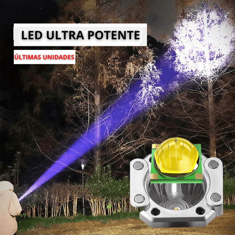 Lanterna Tática Indestrutível 4 em 1 - Ultra Potência - ÚLTIMO DIA NA PROMOÇÃO