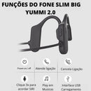 FONE BIG YUMMI® 2.0 (condução óssea) - Sem Fio Bluetooth🎧 - Pegale Shop 