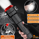 Lanterna Tática Indestrutível 4 em 1 - Ultra Potência - ÚLTIMO DIA NA PROMOÇÃO