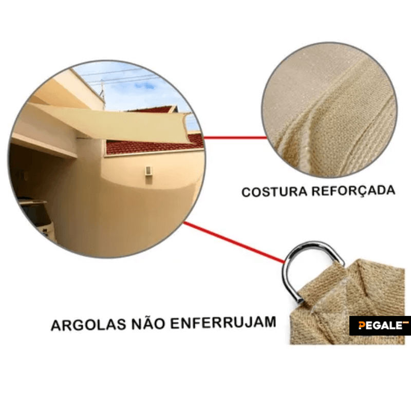 Toldo Portátil com Proteção UV - Flexível e Ultra Resistente