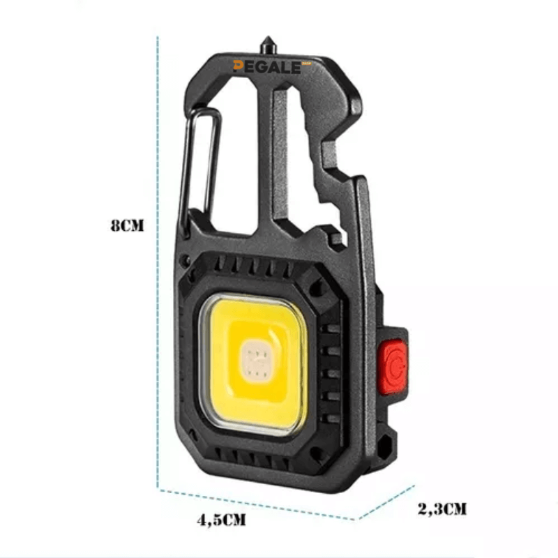 Mini Lanterna Tática Multifuncional 6 em 1 - Pague 1 LEVE 02