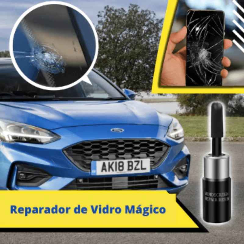 Permatex Glass - Kit Profissional Reparador de Vidros - LEVE 02 Pague 01