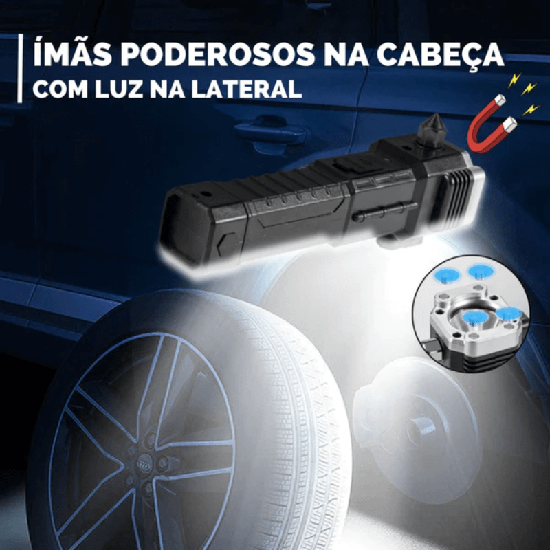 Lanterna Tática Indestrutível 4 em 1 - Ultra Potência - Compre 01 LEVE 02 - ÚLTIMO DIA NA PROMOÇÃO