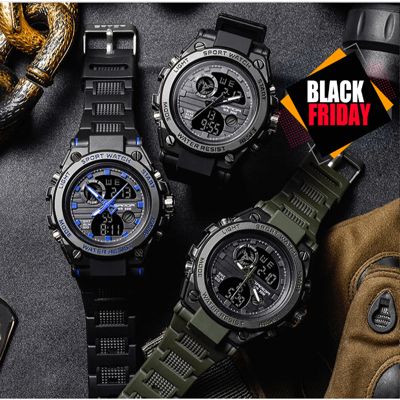 Relógio Militar Extreme Titanium | Black Friday ⚡+ Frete Grátis