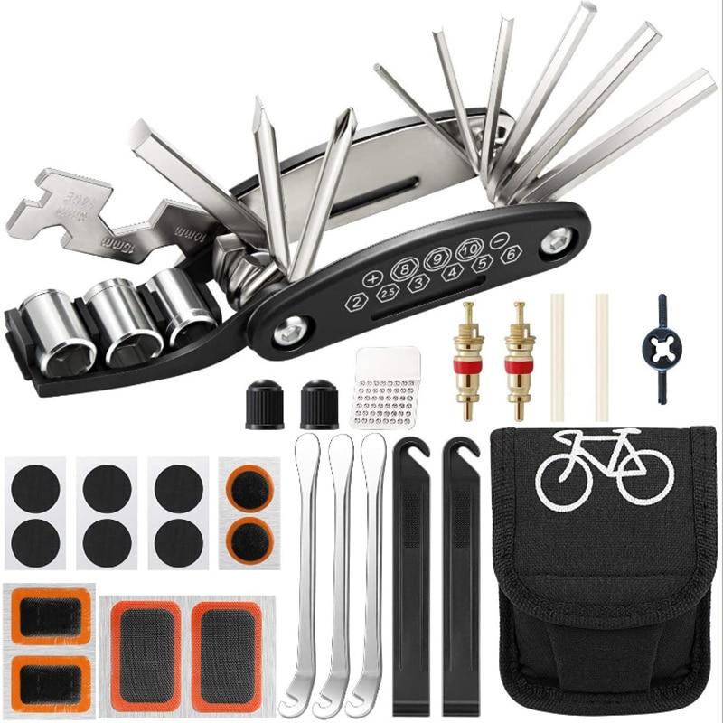 Kit de reparação de bicicletas