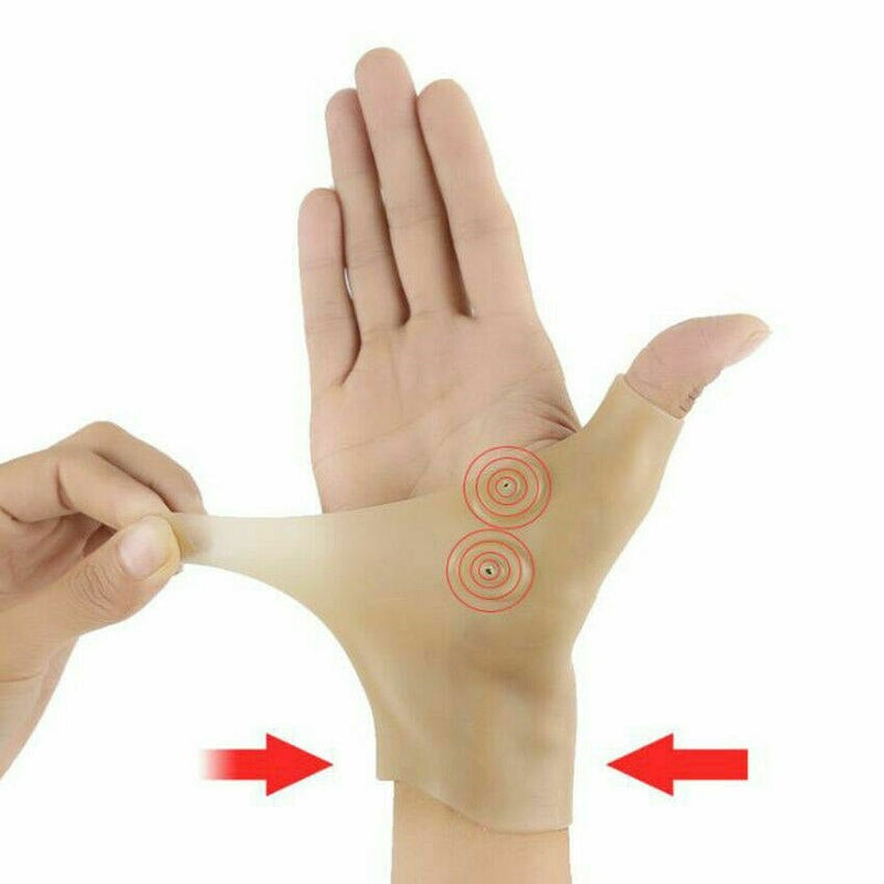 Luva de Silicone em Gel para Pulso - Massagem