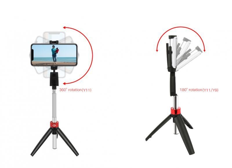 Tripé Monopés Dobrável Universal para Smartphones