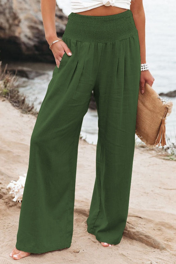 Calça Pantalona Alma Natural / Tendência Moda Verão 2023