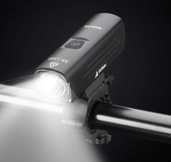 Farol LED de bicicleta recarregável